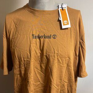 Timberland Men's Short Sleeve Yellow T-Shirt A6BAP-P47 ALL SIZES
